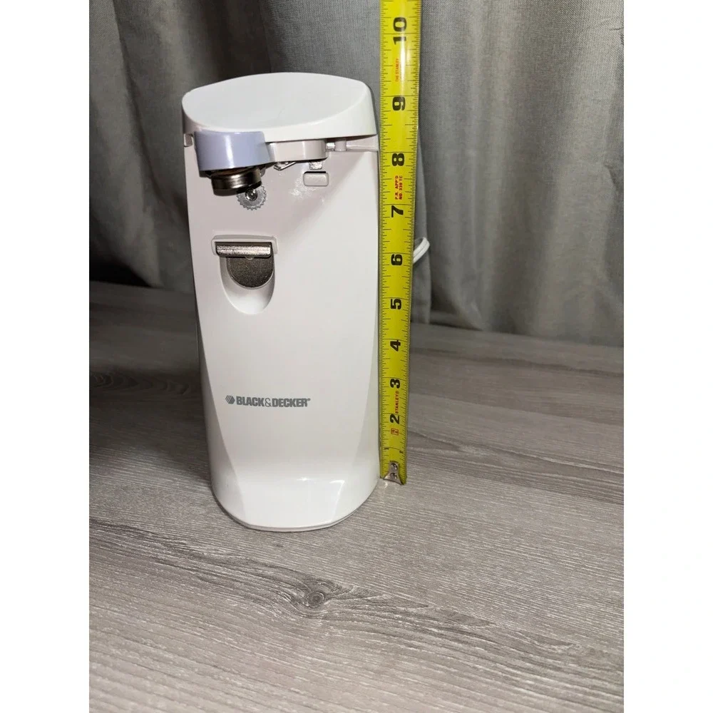 Black & Decker Electric Can Opener w/Knife Sharpener & Bottle Opener Works